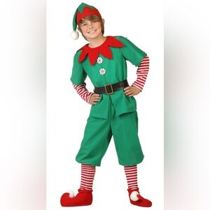 Festive Elf Costume for Kids